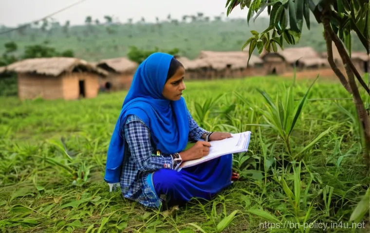 정책분석사 필수 공부 과목 - **Prompt:** A diverse team of five policy analysts, male and female, in a bright, modern, open-plan ...